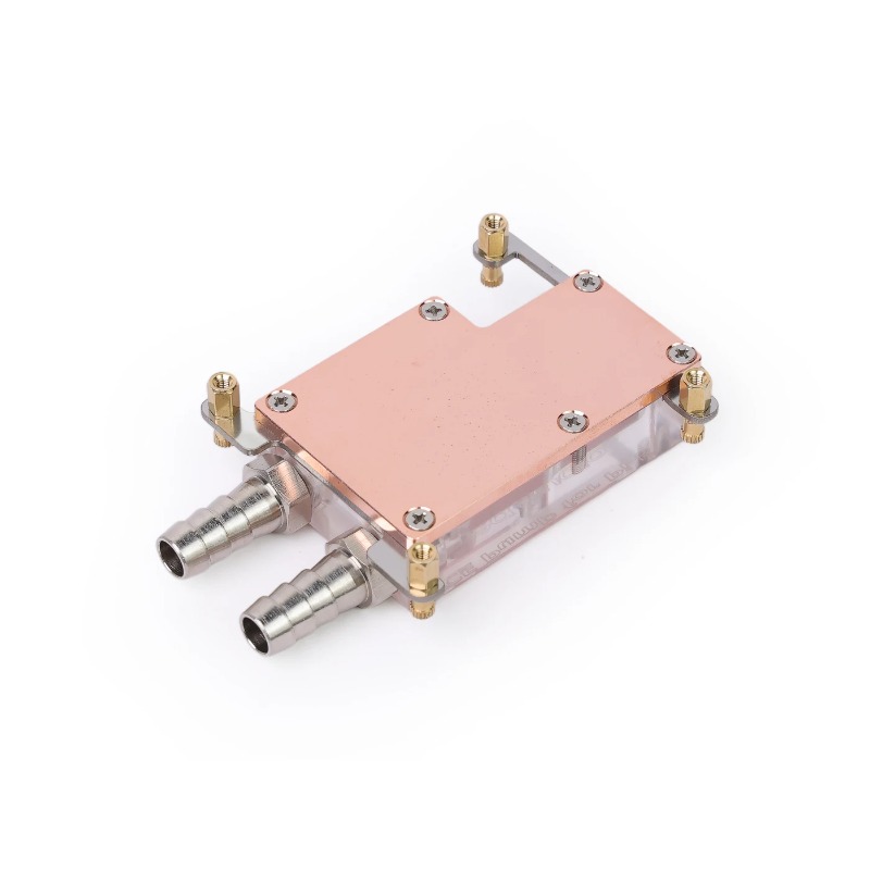 Ultra-Thin Pi 5 CPU Water Bloc - Raspberry Pi Water Cooling Kit review and price