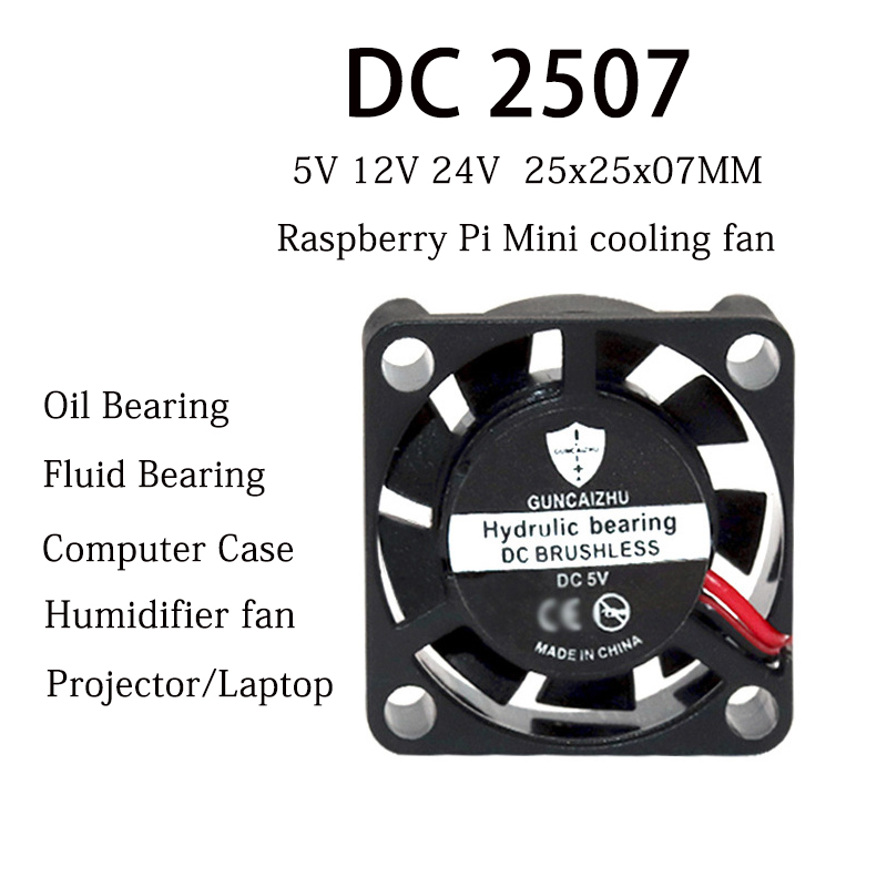 NEW 2507 Fan 25x25x7MM Oil Bea - Raspberry Pi Water Cooling Kit review and price